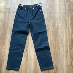 Express super high rise mom jean 00